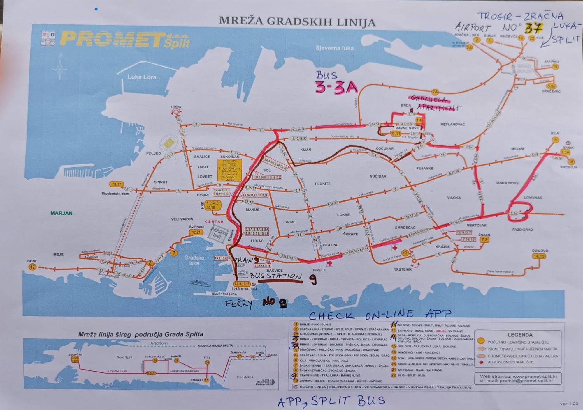 Apartman Gabrijela Split Exteriér fotografie